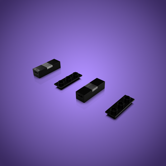 LMB 2.0 Meteor Light Micro - White (2 Pack)