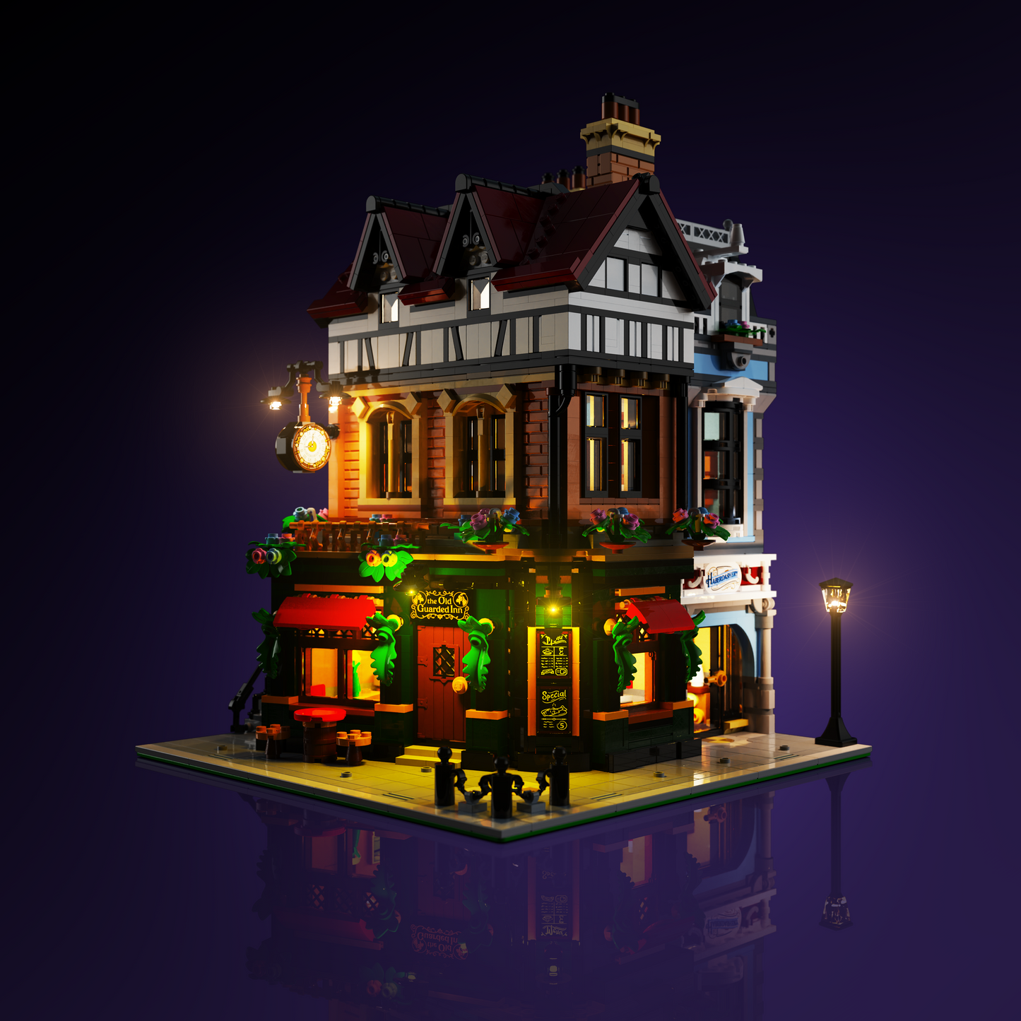 LMB 2.0 Light Kit for LEGO® Tudor Corner