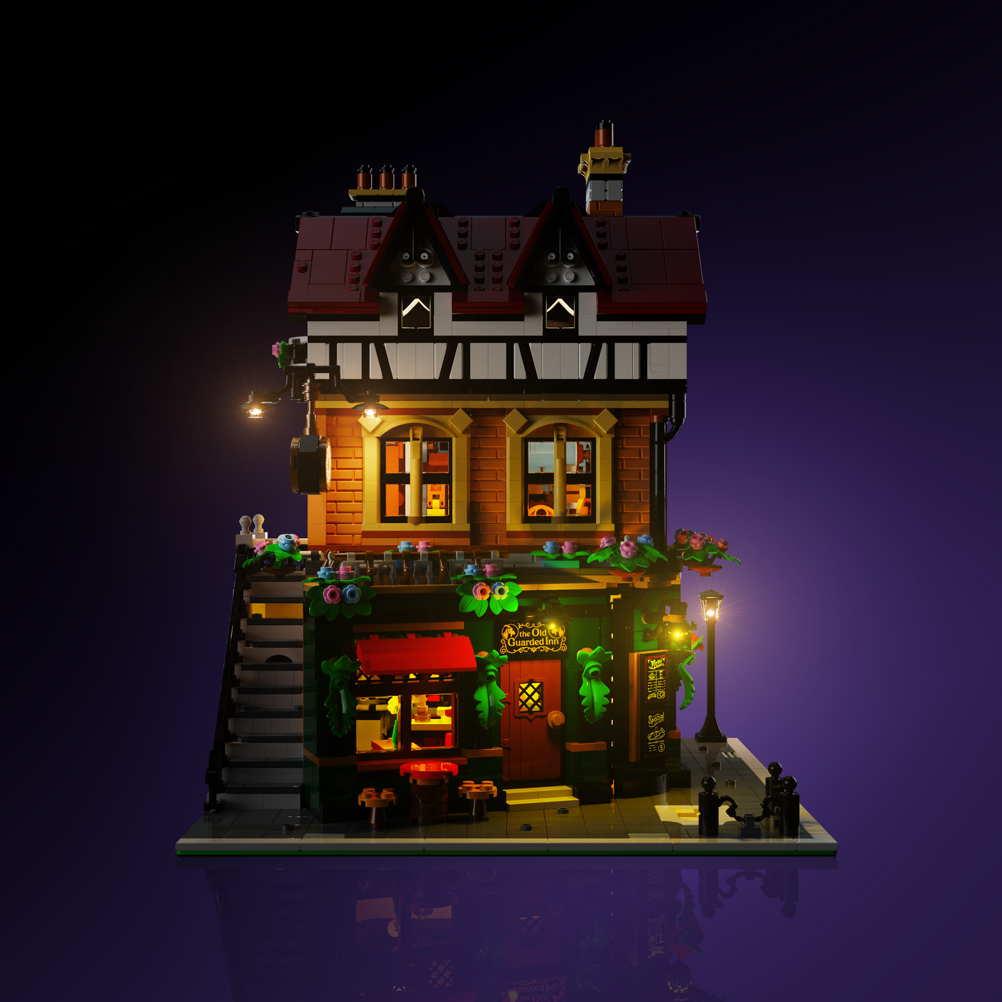 LMB 2.0 Light Kit for LEGO® Tudor Corner