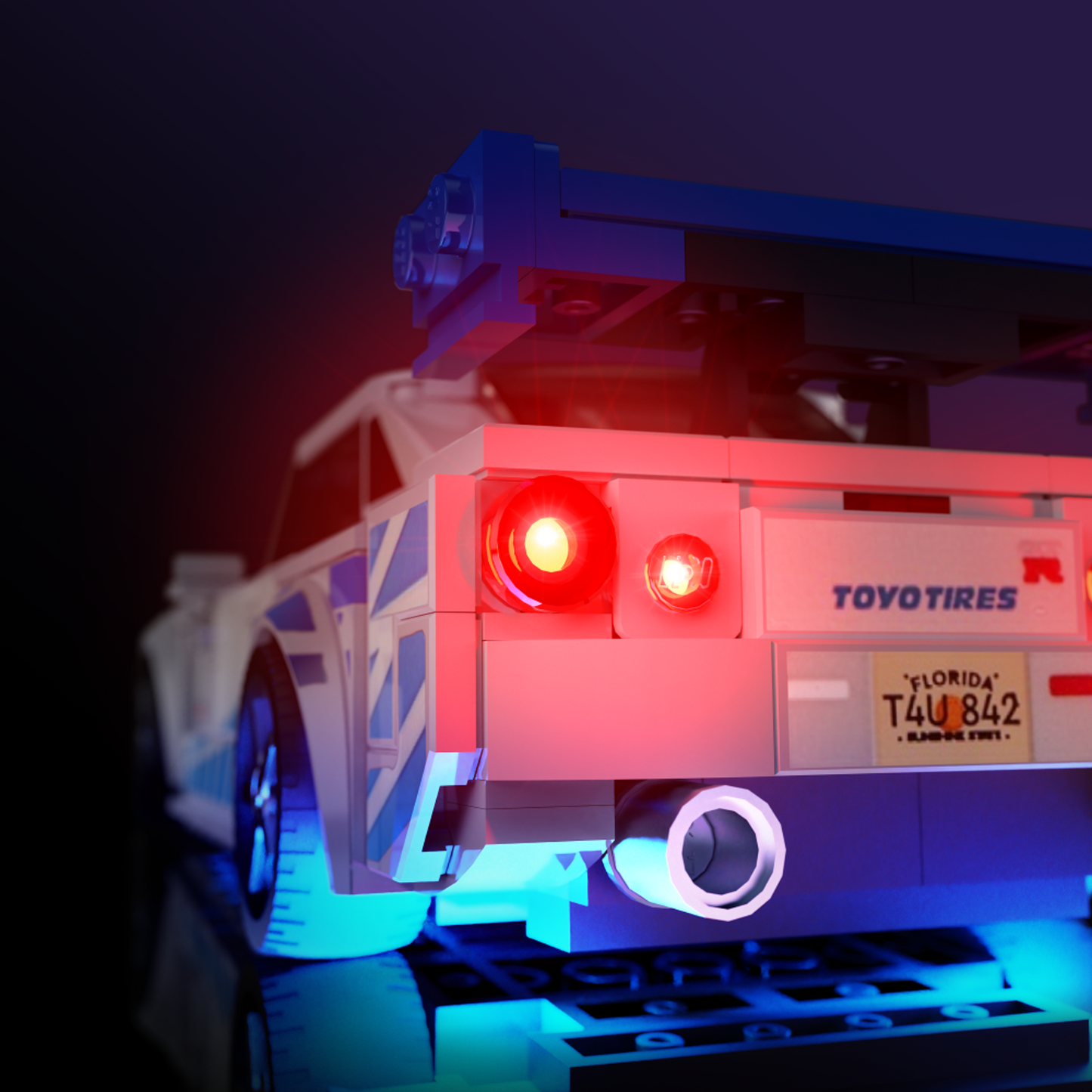 LMB 2.0 Light Kit for LEGO® Speed Champions 2 Fast 2 Furious Nissan Skyline GT-R (R34) #76917