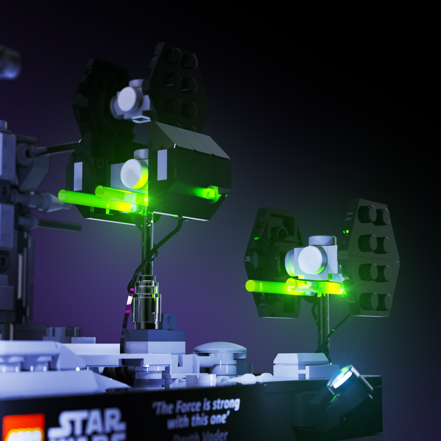 LMB 2.0 Light Kit for LEGO® Star Wars Death Star Trench Run Diorama