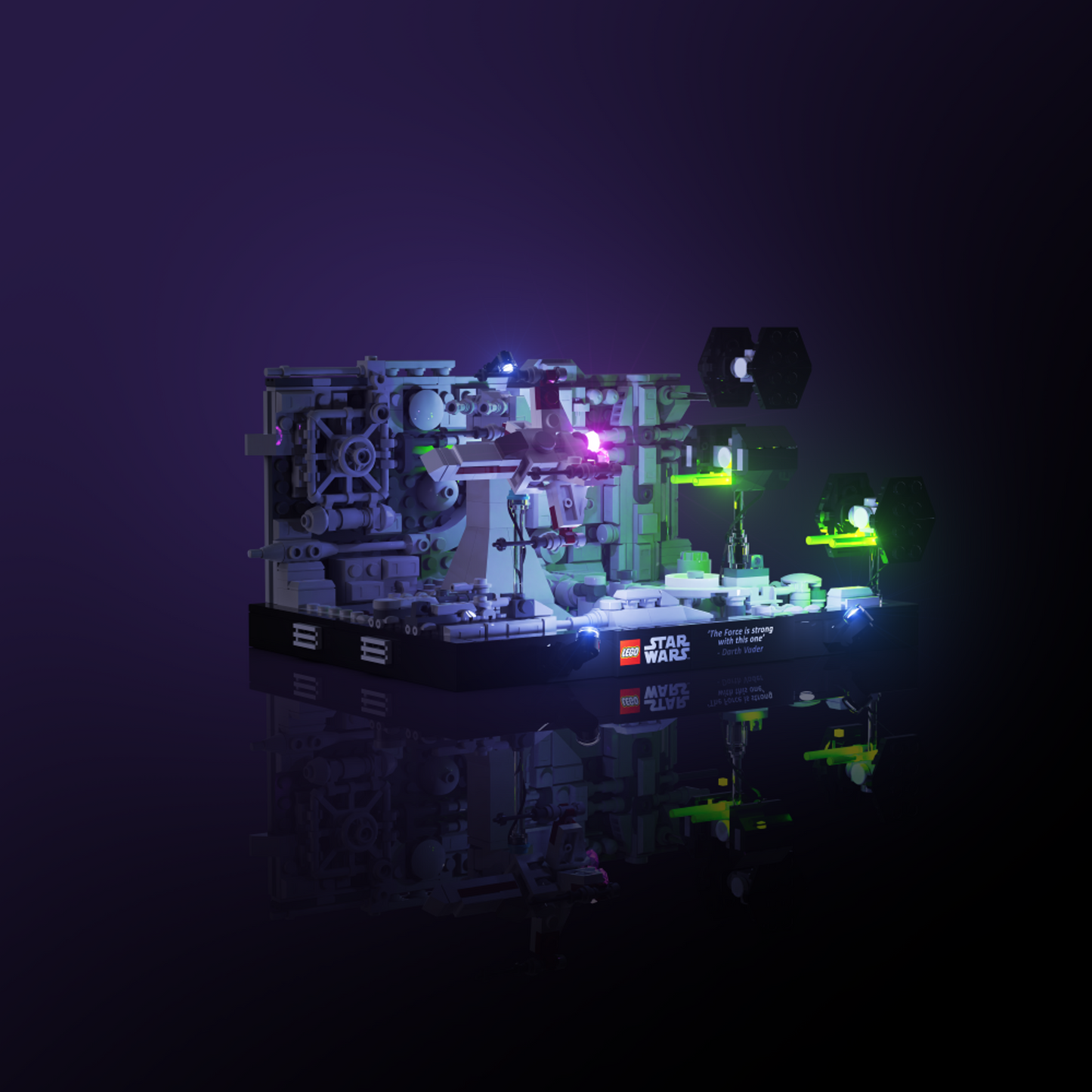 LMB 2.0 Light Kit for LEGO® Star Wars Death Star Trench Run Diorama