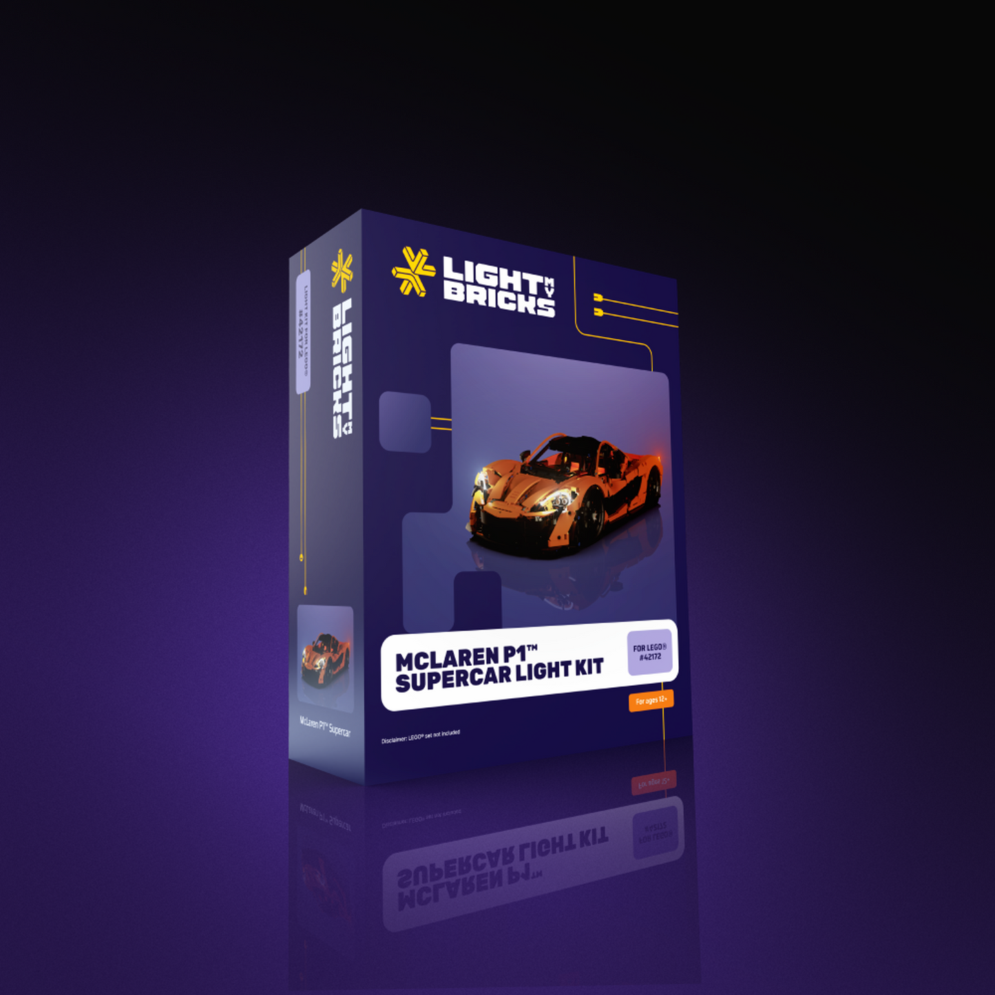 LMB 2.0 Light Kit for LEGO® McLaren P1 Supercar