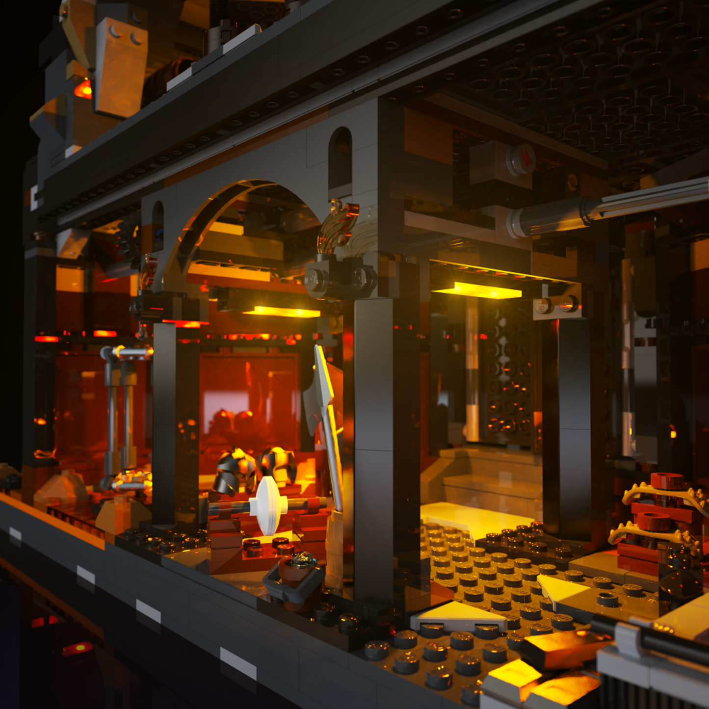 LMB 2.0 Light Kit for LEGO® The Lord of the Rings: Barad-dur