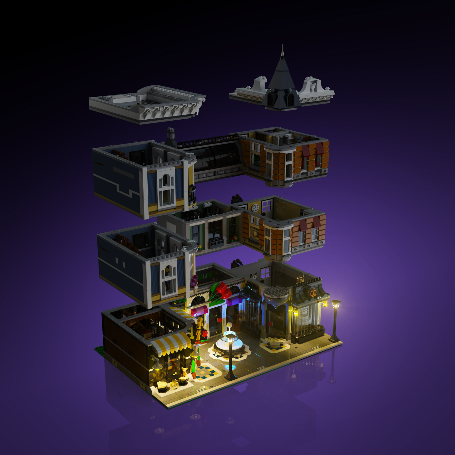LMB 2.0 Light Kit for LEGO® Assembly Square