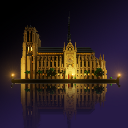 LMB 2.0 Light Kit for LEGO® Notre-Dame de Paris #21061