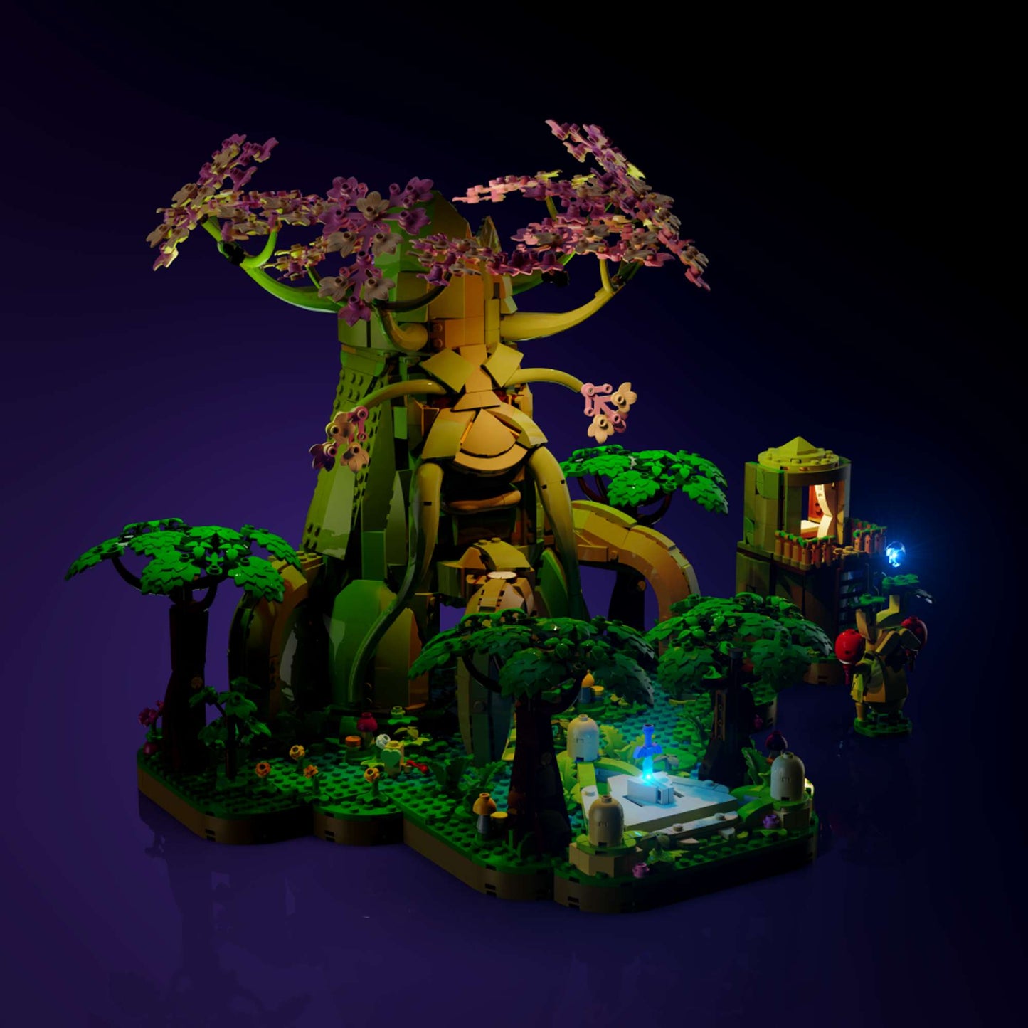LMB 2.0 Light Kit for LEGO® The Legend of Zelda Great Deku Tree 2-in-1 #77092