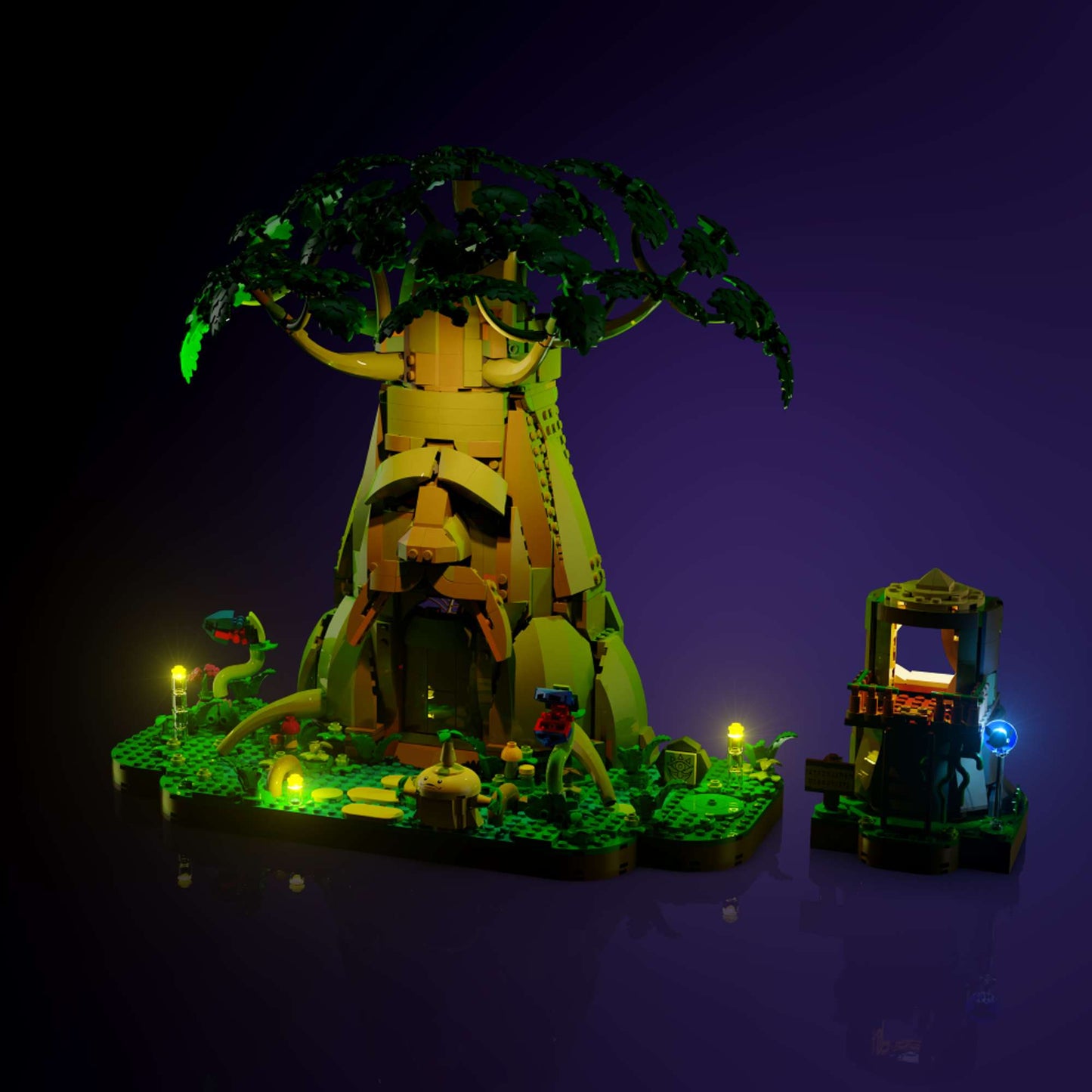 LMB 2.0 Light Kit for LEGO® The Legend of Zelda Great Deku Tree 2-in-1 #77092