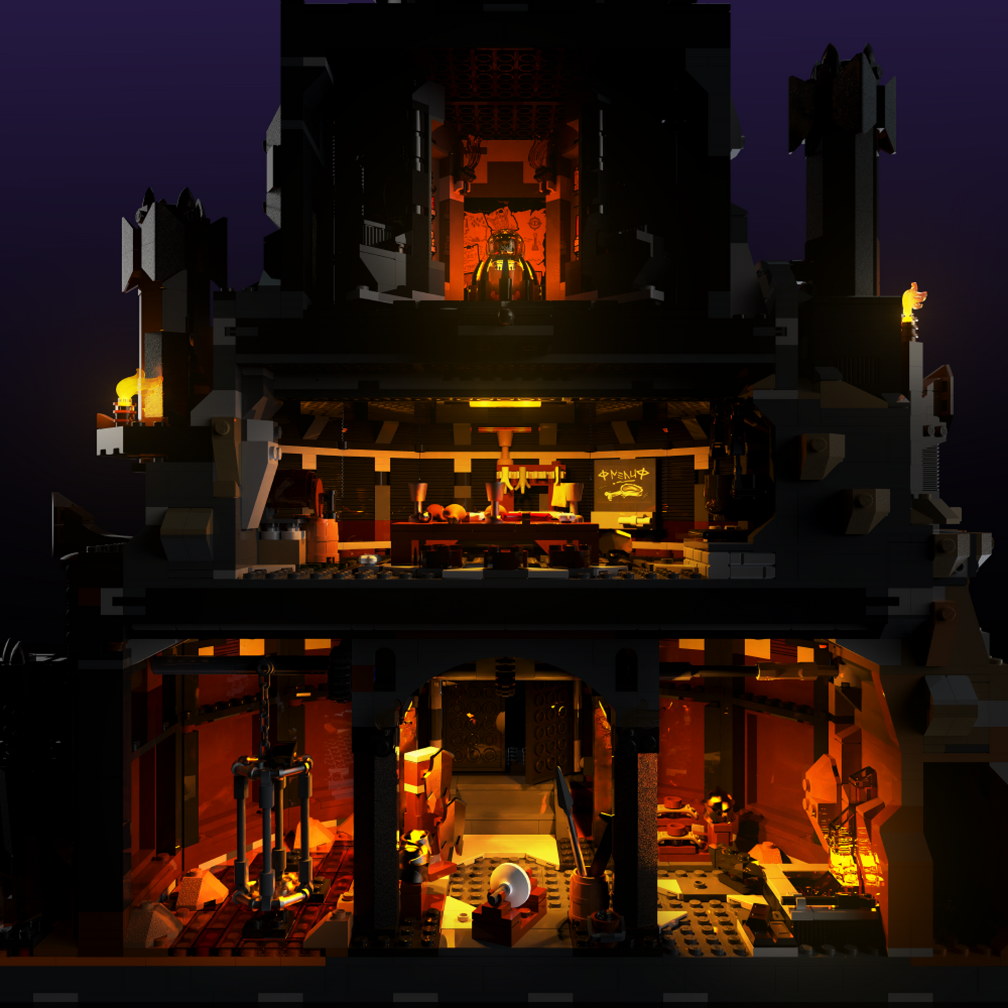 LMB 2.0 Light Kit for LEGO® The Lord of the Rings: Barad-dur